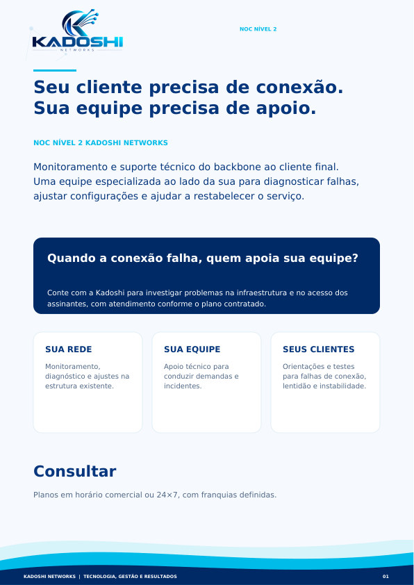 Capa do portfólio exclusivo do NOC Nível 2